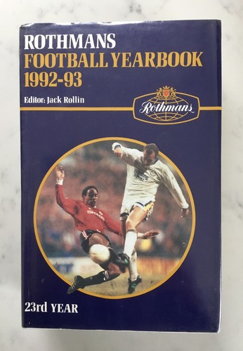 1992 rothmans football - rothmans,
