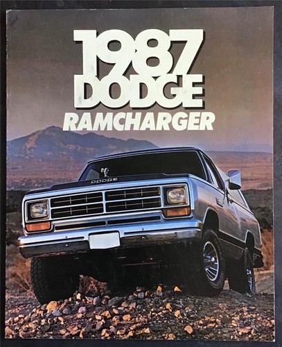 Dodge ramcharger usa 1987 - dodge,