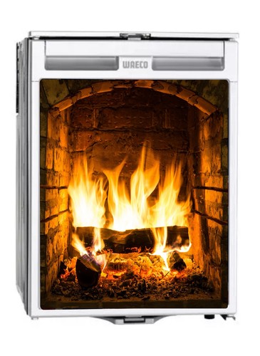 Waeco campervan fridge wrap - campervan,