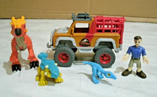 Imaginext jurassic world camp - imaginext,