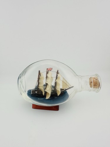Vintage ship bottle - vintage, in