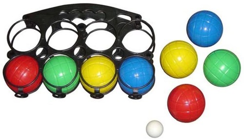 8pc plastic french boules - plastic,