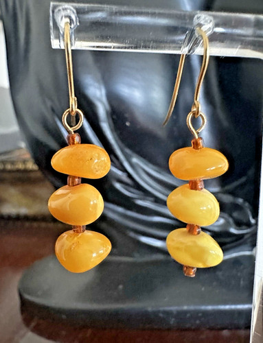 Vintage gold butterscotch - 9k,