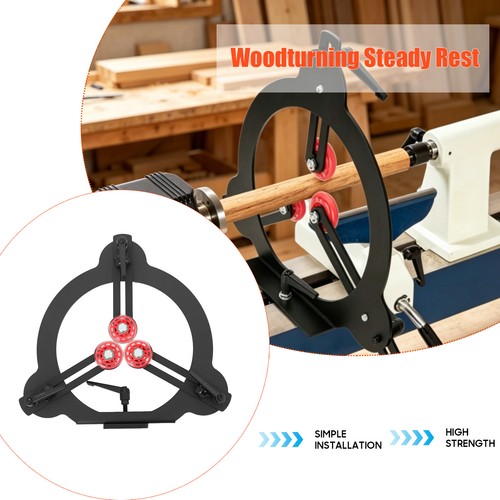 Woodturning steady rest - woodturning,