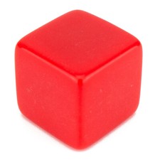 Blank D6 Dice (Select Colour)