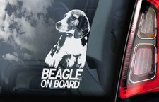 BEAGLE Car Sticker, English