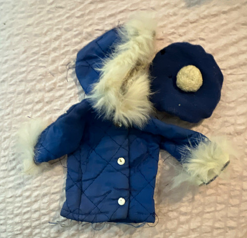 Sindy blue quilted coat jacket - blue, coat/jacket
