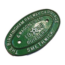 Railwayana 1948 The Birmingham