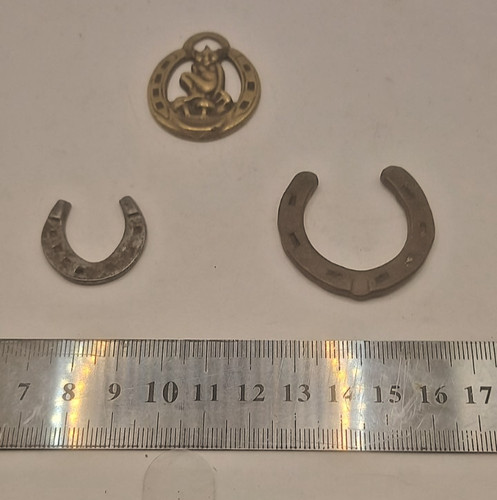 Three vintage miniture - miniture, brass