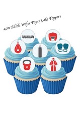 Cake toppers boxing sport - cake,