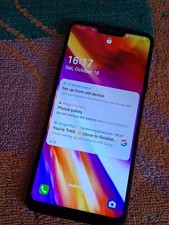 LG G7 ThinQ LMG710EM - 64GB - Aurora Black (Unlocked)