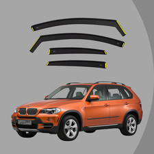 Wind Deflectors for BMW X5 E70 2007-2013 5-Door SUV 4pcs Set Accessories Visors