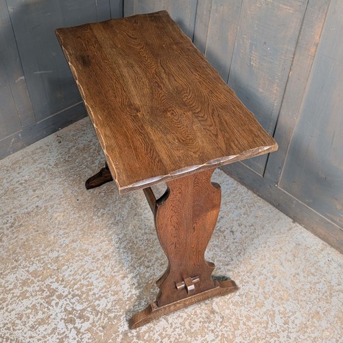 Small oak vintage credence - small,