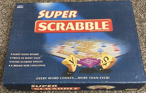 Super scrabble wooden tiles - wooden, &