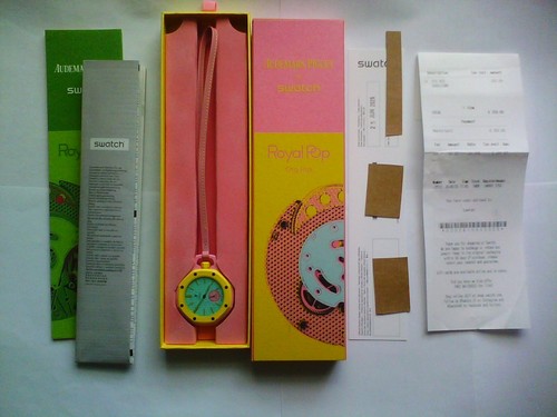 Swatch royal pop watch - swatch, ap