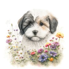 XXL Havanese Car Sticker Dog