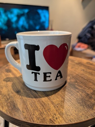 Large love tea mug - i,