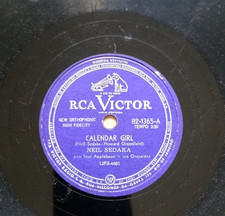 78 rpm NEIL SEDAKA Calendar