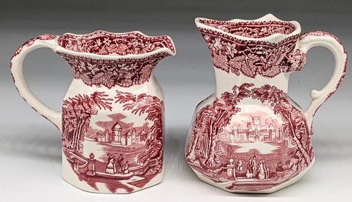 Masons ironstone vista - ironstone, pitcher