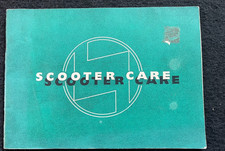 Original Castrol Scootercare Lambretta/Vespa  Booklet  58/59