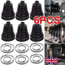 6pcs CV Boot Kit Stretchy Universal Fit Drive Shaft Gator Joint Boot Stretch UK