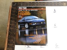 1993 PONTIAC FIREBIRD GUIDE TO