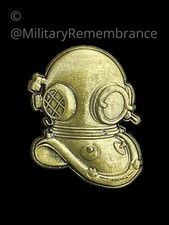 Army Navy Divers Helm Lapel
