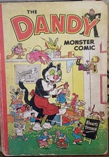 The Dandy Monster Comic book 1952 D.C. Thompson & Co Ltd Vintage