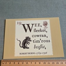 Vintage Postcard Robert Burns'