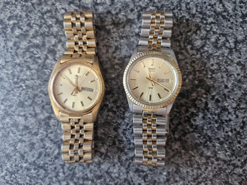 Two timex presidential watches - two,