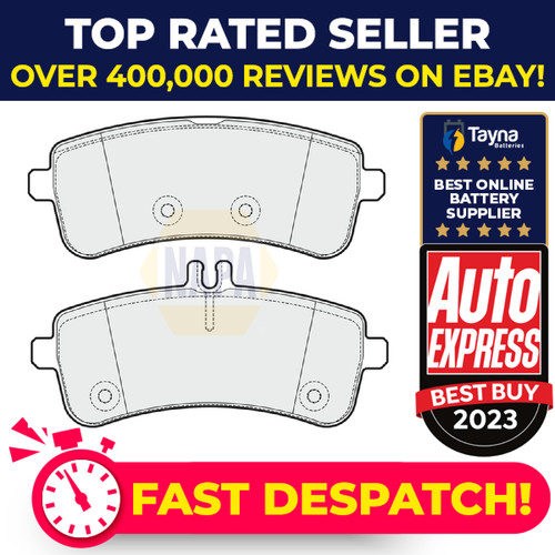 Brake pads set - set, mercedes