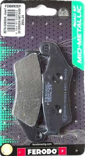 Front brake pads ferodo - front,