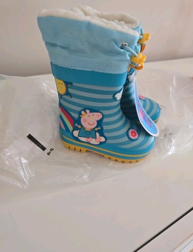 Peppa pig blue - pig, wellies