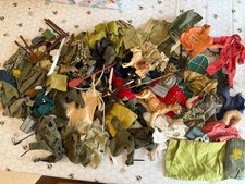 Action man Gi Joe Clothes Blue Box Accessories bundle Vintage joblot All Tlc
