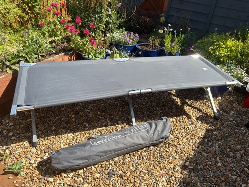 Gear folding camp bed - hi,