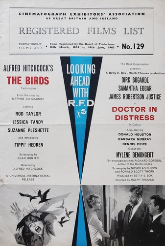 Vintage 1962 film trade - vintage, 1962-63