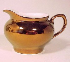 Copper Lustre Creamer 4 oz BCM