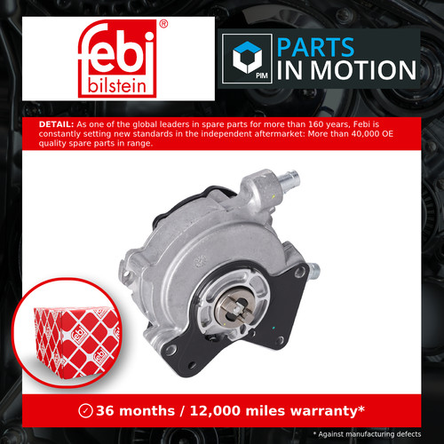Vacuum pump fits - pump, vw