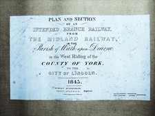 Railway history map Midland