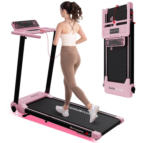 Incline folding treadmill - folding,