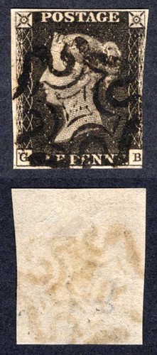 Penny black three margins - black,