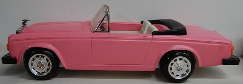 Vtg pink rolls - pink, classic