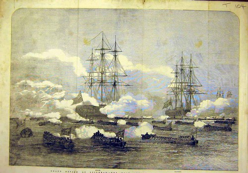 Original old antique print - original,