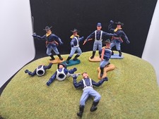TIMPO TOYS SWOPPETS  WILD WEST AMERICAN CIVIL WAR UNION  TROOPS  Lot #2