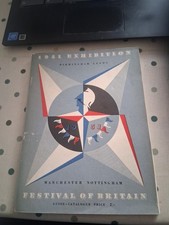 1951 FESTIVAL OF BRITAIN BIRMINGHAM LEEDS MANCHESTER NOTTINGHAM