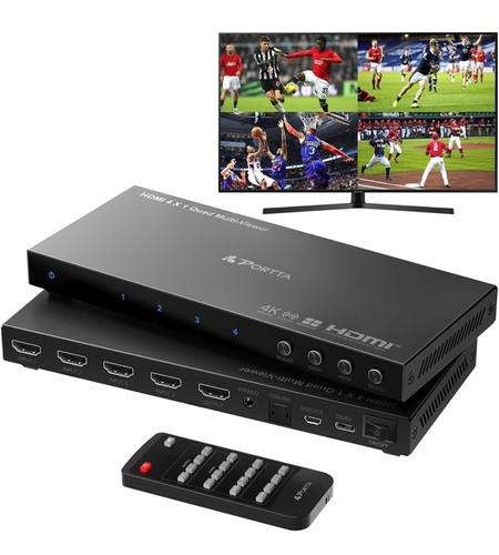 Portta 4x1 quad - quad, multiviewer