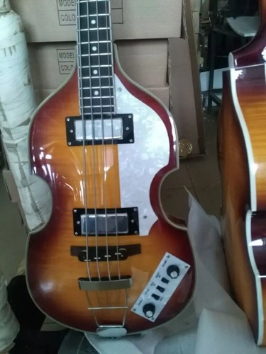 Sunburst hofner violin bass - sunburst,