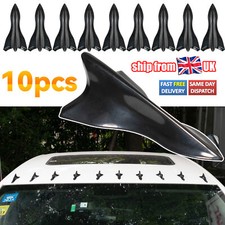 X10 Universal Shark Fin Diffuser Vortex Generator Car Wing Roof Spoiler Bumper