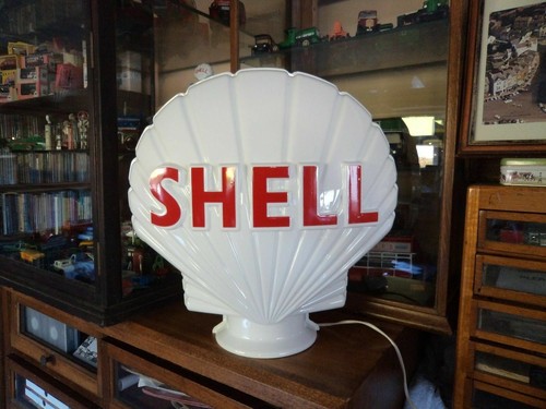 Shell replica petrol pump - shell,