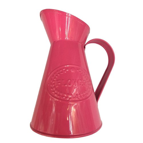 Shabby chic retro metal jug - shabby,